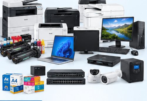 Printers, laptops, UPS and networking equipment supplied by Glorat